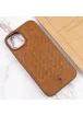 Кожаный чехол Polo Santa Barbara для Apple iPhone 15 Plus (6.7") Brown
