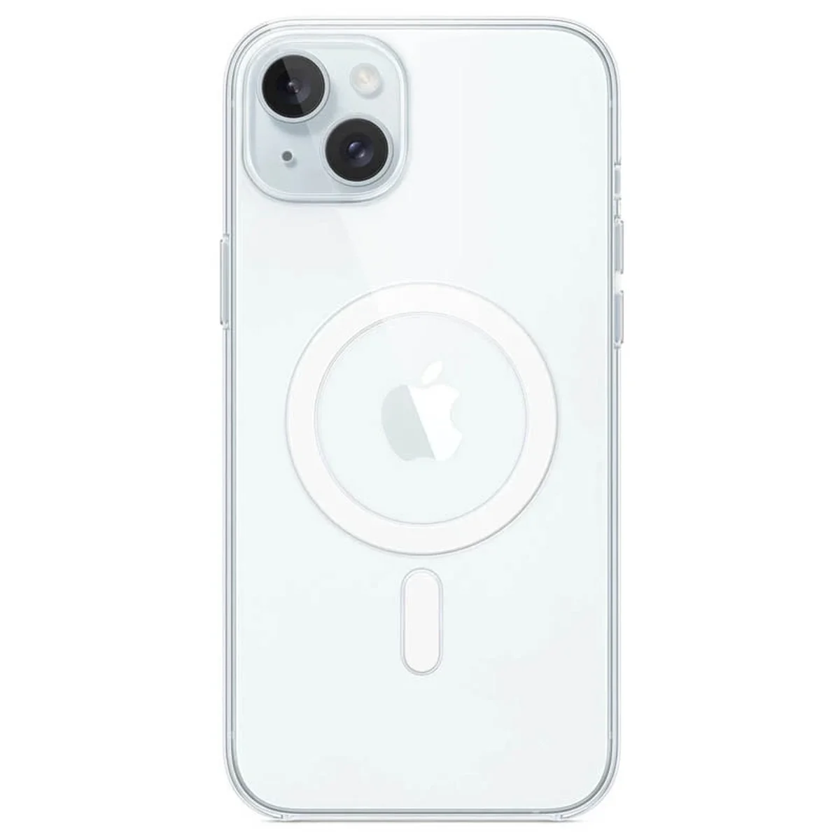 Чехол TPU Clear Case with MagSafe для Apple iPhone 15 Plus (6.7") Clear