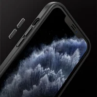 TPU+PC чехол Metal Buttons with MagSafe для Apple iPhone 15 Plus (6.7") Черный