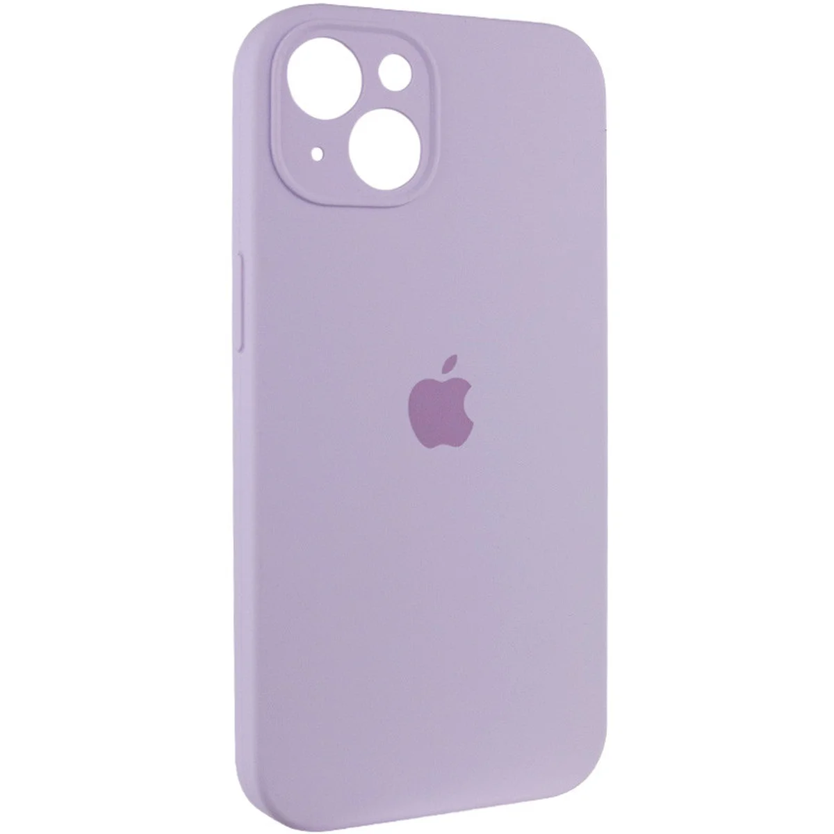 Чехол Silicone Case Full Camera Protective (AA) для Apple iPhone 15 Plus (6.7") Сиреневый / Lilac / PVH