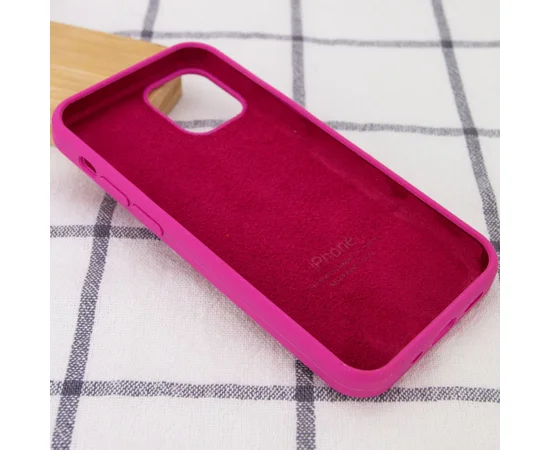 Чохол Silicone Case Full Protective (AA) для Apple iPhone 15 Plus (6.7") Малиновий / Dragon Fruit