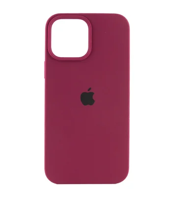 Чохол Silicone Case Full Protective (AA) для Apple iPhone 15 Plus (6.7") Бордовий / Maroon