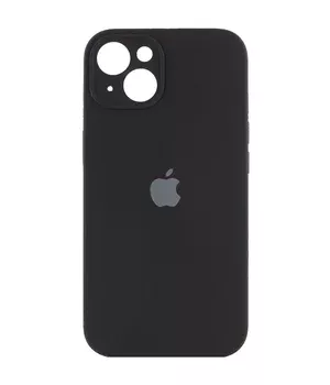 Чохол Silicone Case Full Camera Protective (AA) для Apple iPhone 15 Plus (6.7") Чорний / Black