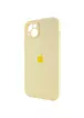 Чехол Silicone Case Full Camera Protective (AA) для Apple iPhone 15 Plus (6.7") Желтый / Mellow Yellow