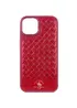 Кожаный чехол Polo Santa Barbara для Apple iPhone 15 Plus (6.7") Red
