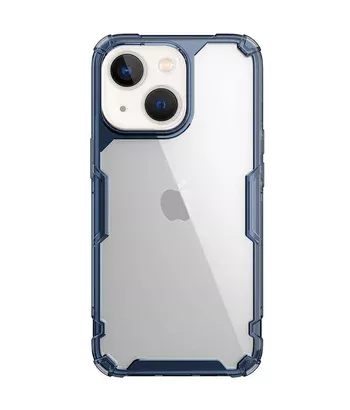 TPU чохол Nillkin Nature Pro Series для Apple iPhone 15 Plus (6.7") Синій (прозорий) TPU чохол Nillkin Nature Pro Series для Apple iPhone 15 Plus (6.7") Синій (прозорий)