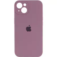 Чехол Silicone Case Full Camera Protective (AA) для Apple iPhone 15 Plus (6.7") Лиловый / Lilac Pride / PVH