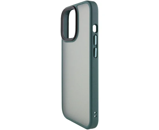 TPU+PC чохол Metal Buttons для Apple iPhone 15 Plus (6.7") Зелений