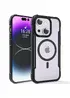 TPU+PC чохол Defense Clear with MagSafe для Apple iPhone 15 Plus (6.7") Чорний