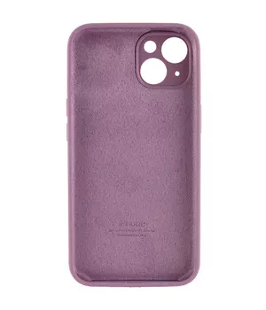 Чехол Silicone Case Full Camera Protective (AA) для Apple iPhone 15 Plus (6.7") Лиловый / Lilac Pride