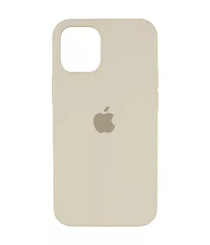 Чехол Silicone Case Full Protective (AA) для Apple iPhone 15 Plus (6.7") Бежевый / Antigue White