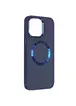 TPU чехол Bonbon Metal Style with MagSafe для Apple iPhone 15 Plus (6.7") Синий / Cosmos Blue