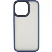 TPU+PC чохол Metal Buttons для Apple iPhone 15 Plus (6.7") Синій