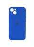 Чохол Silicone Case Full Camera Protective (AA) для Apple iPhone 15 Plus (6.7") Синій / Capri Blue