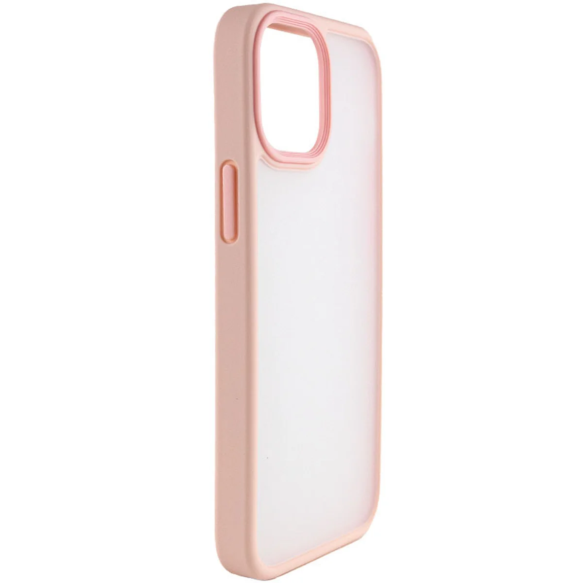 TPU+PC чохол Metal Buttons для Apple iPhone 15 Plus (6.7") Рожевий