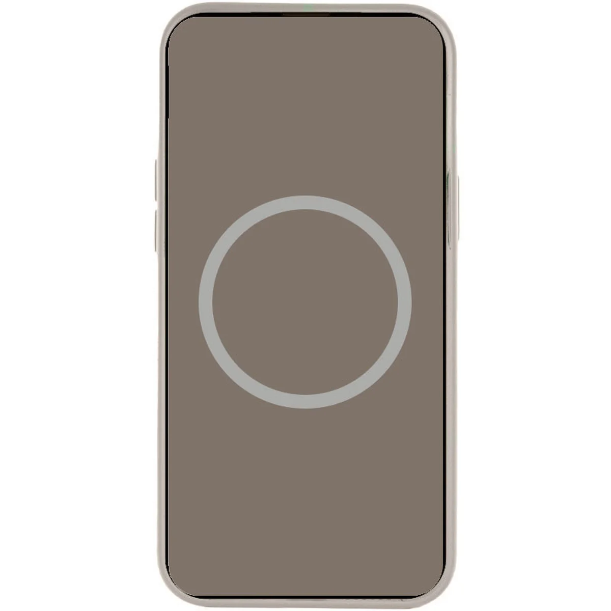 Чохол Silicone case (AAA) full with Magsafe and Animation для Apple iPhone 15 Plus (6.7") Коричневий / Clay
