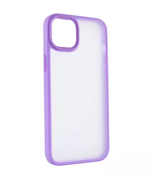 TPU+PC чохол Metal Buttons для Apple iPhone 15 Plus (6.7") Бузковий