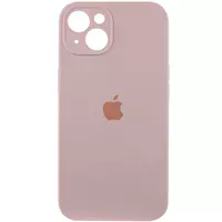 Чехол Silicone Case Full Camera Protective (AA) для Apple iPhone 15 Plus (6.7") Розовый / Chalk Pink / PVH