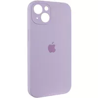 Чохол Silicone Case Full Camera Protective (AA) для Apple iPhone 15 Plus (6.7") Бузковий / Lilac