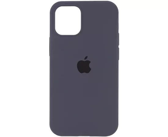 Чохол Silicone Case Full Protective (AA) для Apple iPhone 15 Plus (6.7") Сірий / Dark Grey