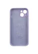 Чохол Silicone Case Full Camera Protective (AA) для Apple iPhone 15 Plus (6.7") Бузковий / Lilac / PVH