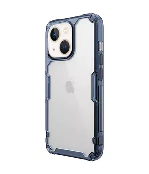 TPU чохол Nillkin Nature Pro Series для Apple iPhone 15 Plus (6.7") Синій (прозорий)