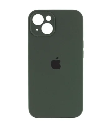 Чохол Silicone Case Full Camera Protective (AA) для Apple iPhone 15 Plus (6.7") Зелений / Cyprus Green