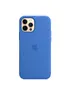 Чохол Silicone Case Full Protective (AA) для Apple iPhone 15 Plus (6.7") Синій / Capri Blue