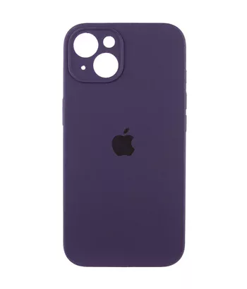 Чохол Silicone Case Full Camera Protective (AA) для Apple iPhone 15 Plus (6.7") Фіолетовий / Elderberry