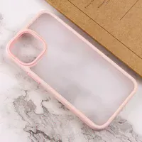 TPU+PC чохол Metal Buttons для Apple iPhone 15 Plus (6.7") Рожевий