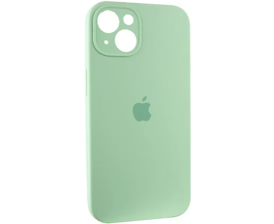 Чохол Silicone Case Full Camera Protective (AA) Apple iPhone 15 Plus (6.7") Зелений / Pistachio