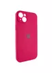 Чохол Silicone Case Full Camera Protective (AA) Apple iPhone 15 Plus (6.7") Червоний / Rose Red