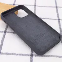 Чехол Silicone Case Full Protective (AA) для Apple iPhone 15 Plus (6.7") Серый / Dark Grey