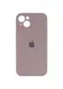 Чохол Silicone Case Full Camera Protective (AA) Apple iPhone 15 Plus (6.7") Сірий / Lavender