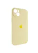 Чехол Silicone Case Full Camera Protective (AA) для Apple iPhone 15 Plus (6.7") Желтый / Mellow Yellow