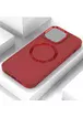 TPU чохол Bonbon Metal Style with MagSafe для Apple iPhone 15 Plus (6.7") Червоний / Red