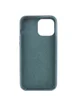 Чехол Silicone Case Full Protective (AA) для Apple iPhone 15 Pro Max (6.7") Зеленый / Cactus