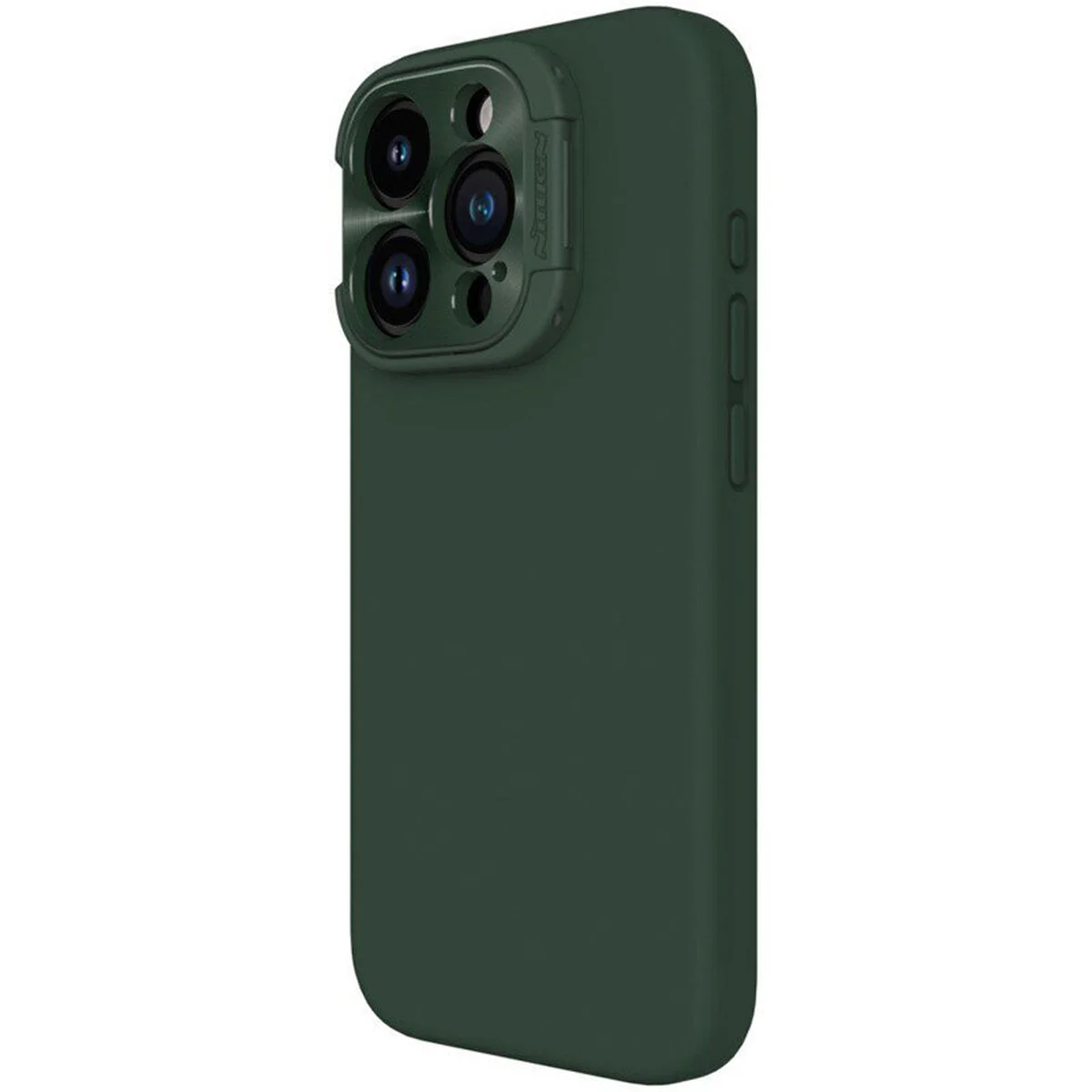 Чохол Silicone Nillkin LensWing Magnetic для Apple iPhone 15 Pro Max (6.7") Зелений / Green