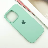 Чехол Silicone Case Full Protective (AA) для Apple iPhone 15 Pro Max (6.7") Бирюзовый / Turquoise
