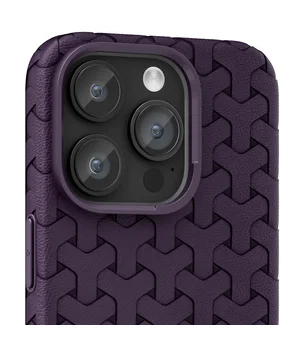Чехол TPU Weaving для Apple iPhone 15 Pro Max (6.7") Purple