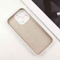 Чехол Silicone Case Full Camera Protective (AA) для Apple iPhone 15 Pro Max (6.7") Белый / White / PVH