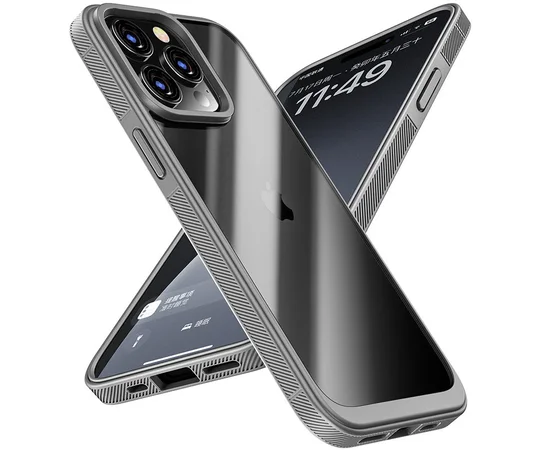 Чехол TPU+PC Pulse для Apple iPhone 15 Pro Max (6.7") Grey