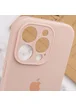 Чехол Silicone Case Full Camera Protective (AA) для Apple iPhone 15 Pro Max (6.7") Розовый / Pink Sand