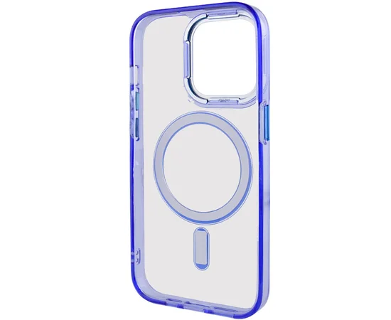 Чехол TPU Iris with MagSafe для Apple iPhone 15 Pro Max (6.7") Синий