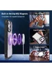 TPU+PC чохол Defense Clear with MagSafe для Apple iPhone 15 Pro Max (6.7") Чорний