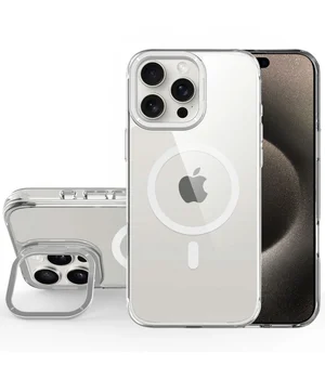 Чехол TPU Space Case Apex with MagSafe для Apple iPhone 15 Pro Max (6.7") Silver