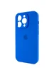 Чехол Silicone Case Full Camera Protective (AA) для Apple iPhone 15 Pro Max (6.7") Синий / Capri Blue