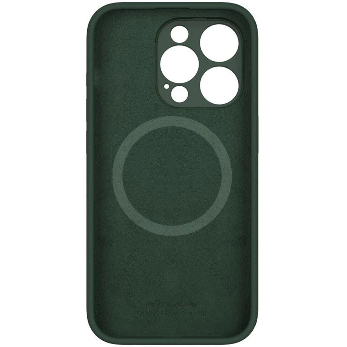 Чохол Silicone Nillkin LensWing Magnetic для Apple iPhone 15 Pro Max (6.7") Зелений / Green