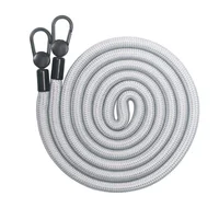 Чехол TPU Transparent with Straps для Apple iPhone 15 Pro Max (6.7") Grey