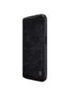 Кожаный чехол-книжка Nillkin Qin Pro Camshield для Apple iPhone 15 Pro Max (6.7") Черный